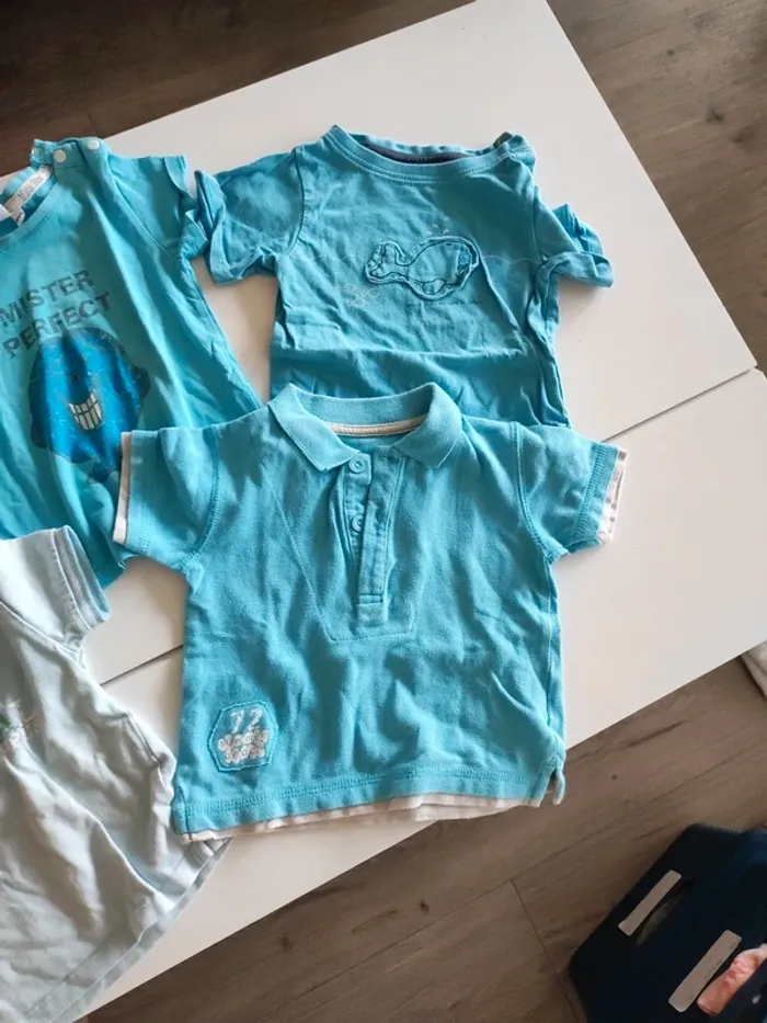 Lot t short polo 12 mois 1 an - photo numéro 2