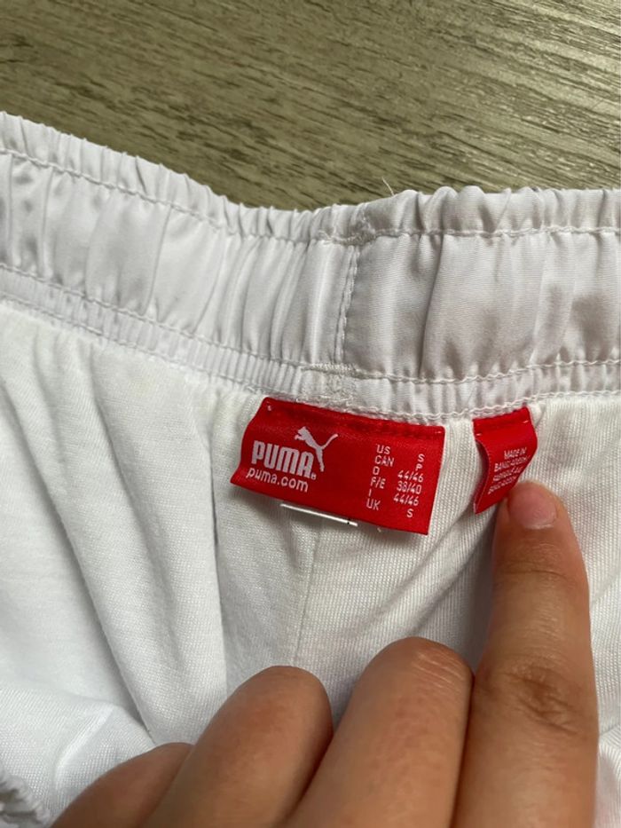 Pantacourt Puma Blanc - Taille 38/40 - photo numéro 5