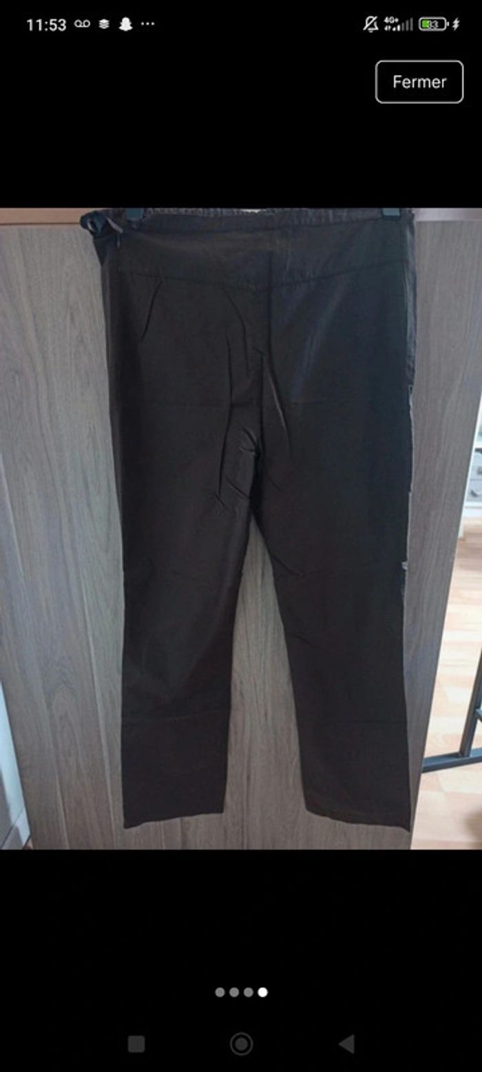 Pantalon marron de grossesse / maternité natalys taille 36 - photo numéro 4