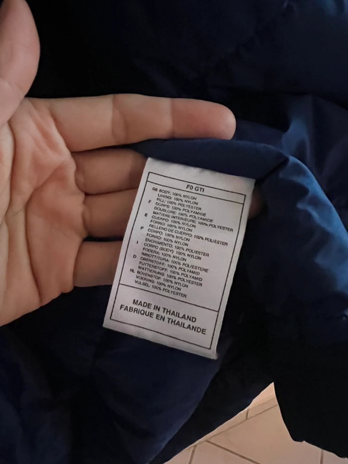 Magnifique manteau / veste Nike vintage taille XL couleur bleu marine - photo numéro 9