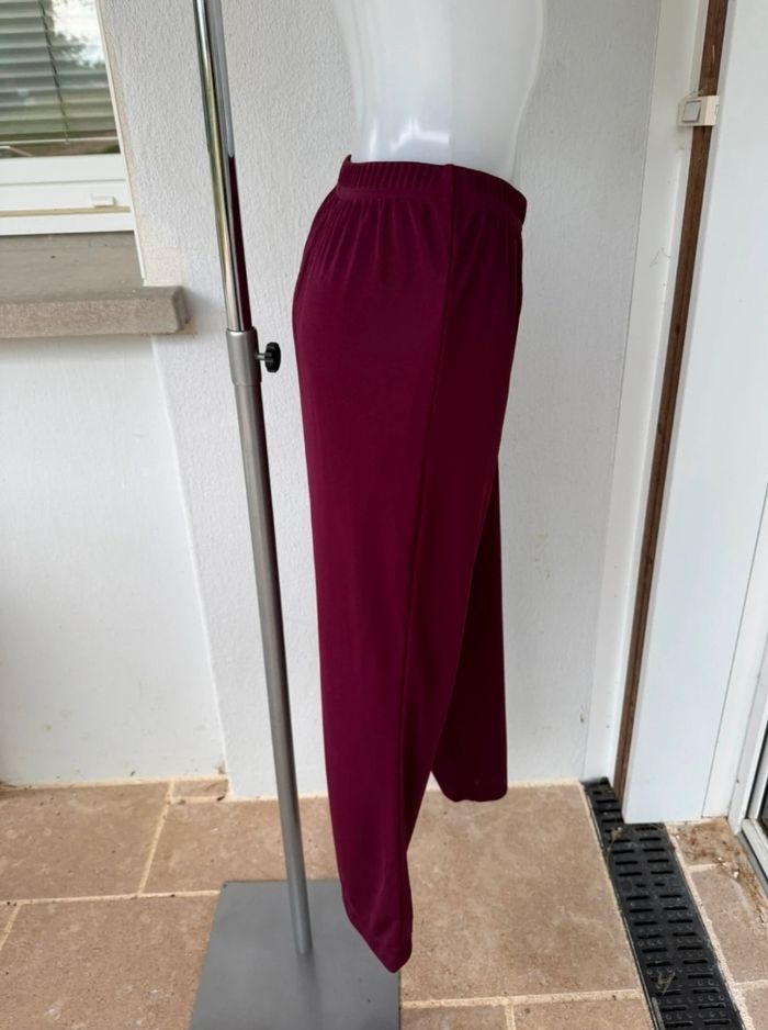 Pantalon couleur lin de vin Daxon - photo numéro 6