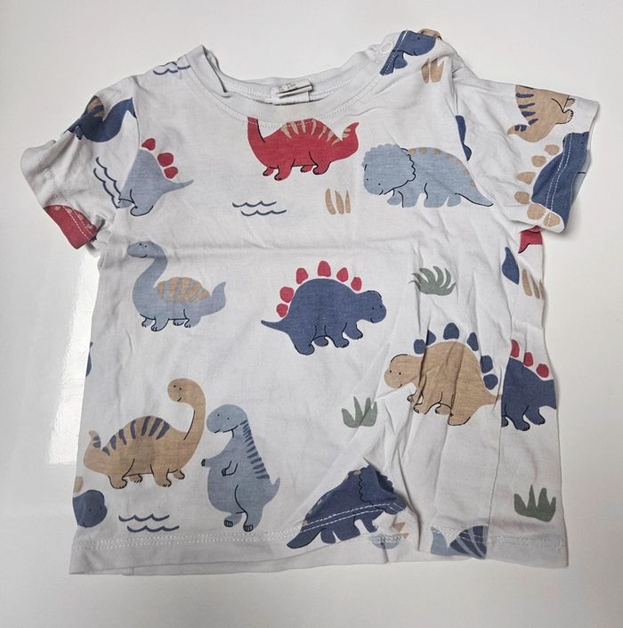 Lot 3 t-shirt taille 6 mois - photo numéro 2