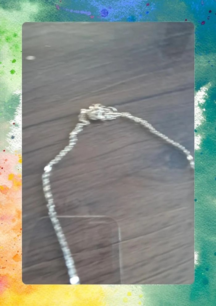 Collier flocon neuf - photo numéro 3