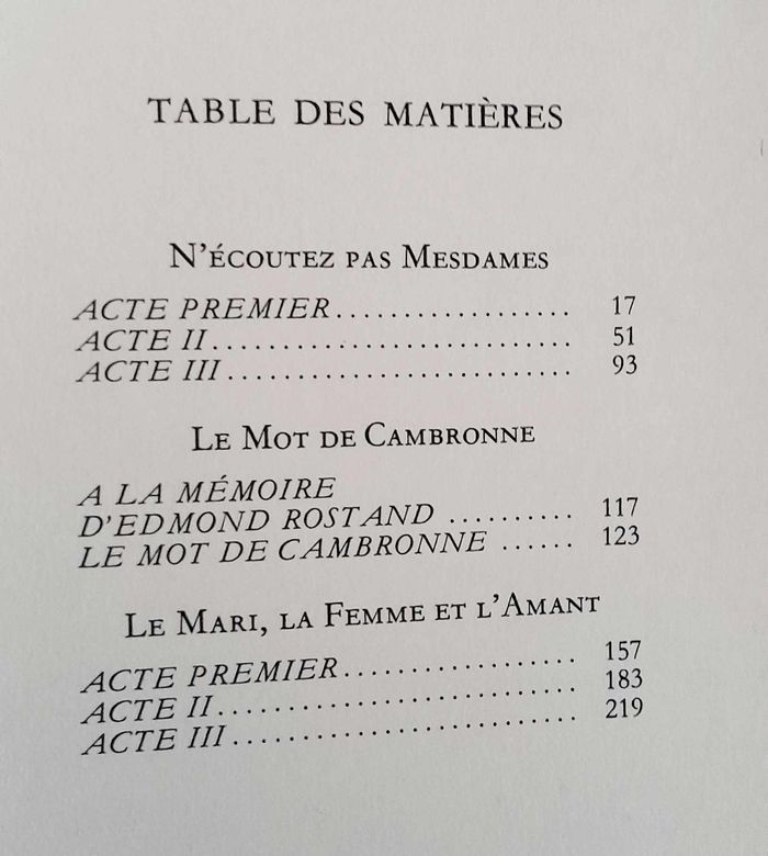 les immortels chefs-d'oeuvre sacha Guitry théâtre - photo numéro 5