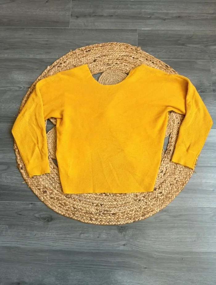 Pull dos dénudé Mango