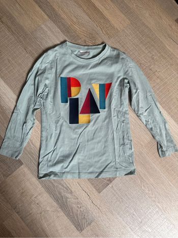 Tee shirt manche longue garçon 6 ans