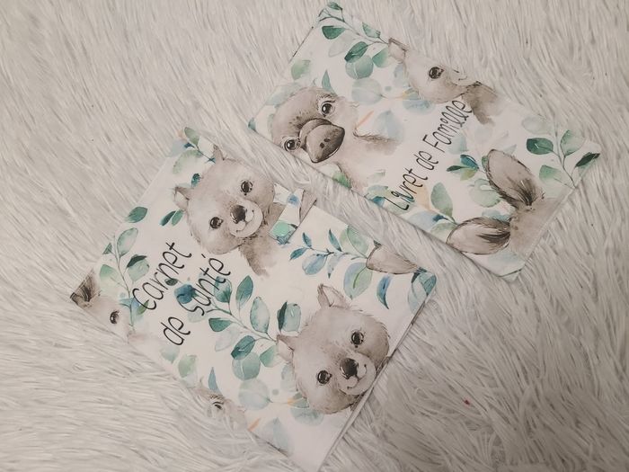 Protège carnet de santé et livret de famille