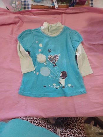 Tee shirt manche longue 12 mois