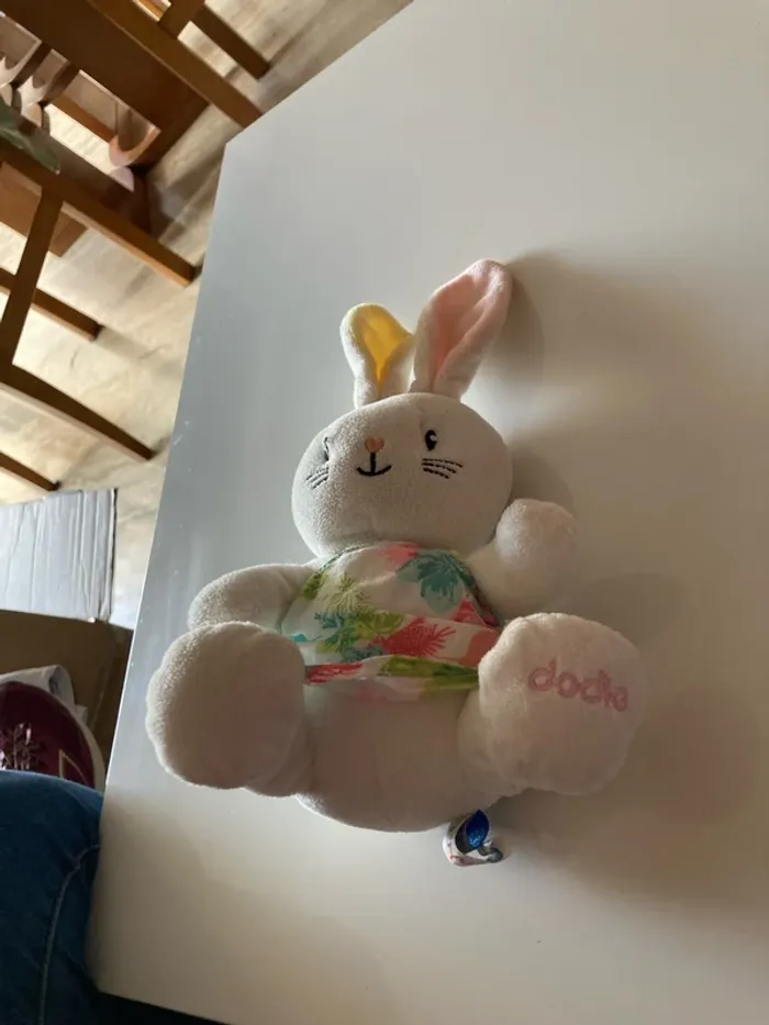 Lapin Dodie en peluche - photo numéro 2