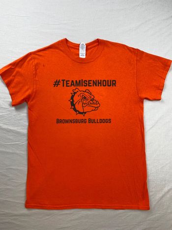 T-shirt imprimé sport USA, homme, été, Orange M
