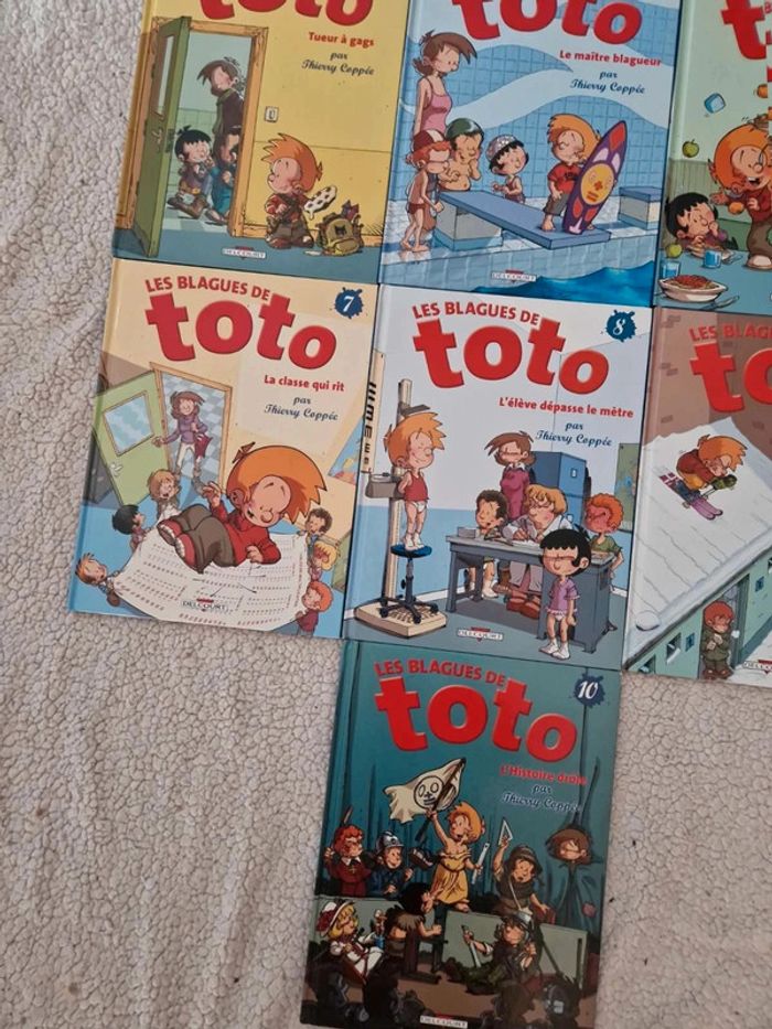 Lot de  10 bandes  dessinées Les blagues de Toto - photo numéro 4