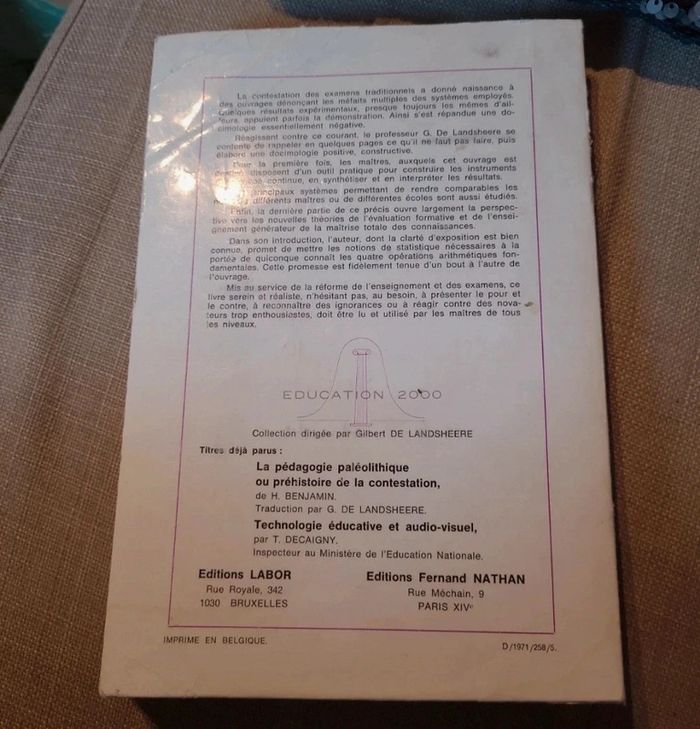 Evaluation continue et examens précis de docimologie - photo numéro 2