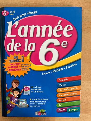 L ´année de la 6e