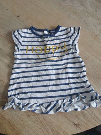 Tee shirt bebe fille 3mois 