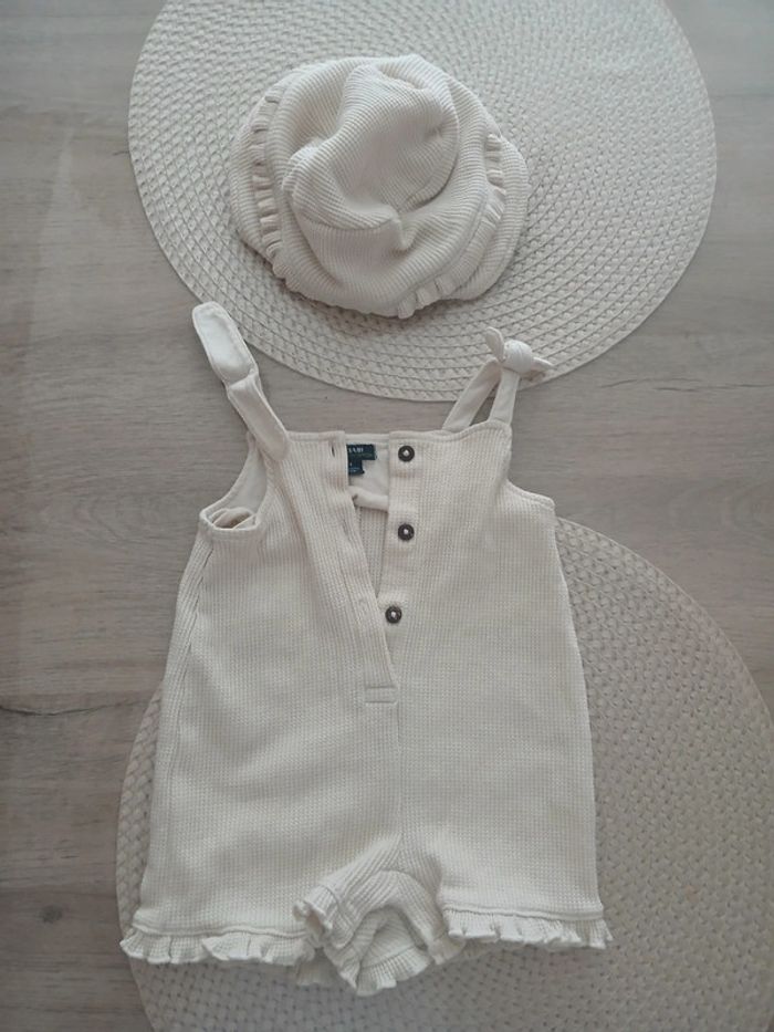 Combi short + chapeau