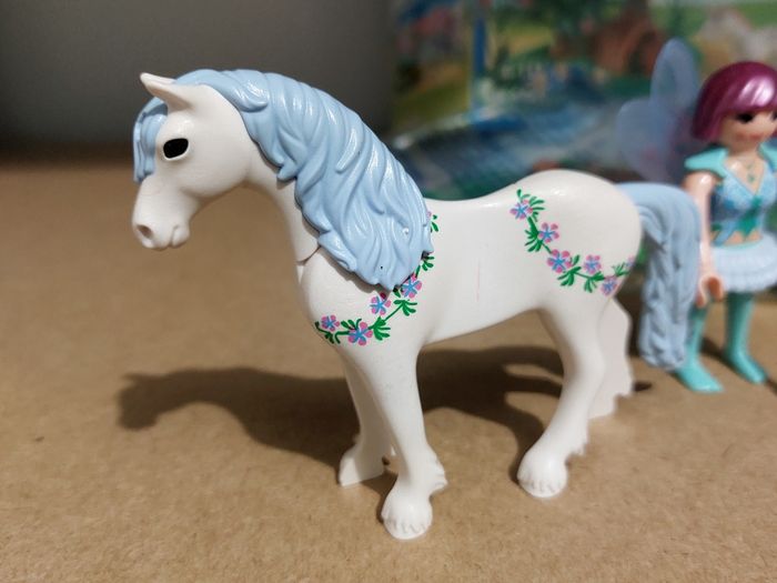 Fée aquarella avec licorne playmobil - photo numéro 3