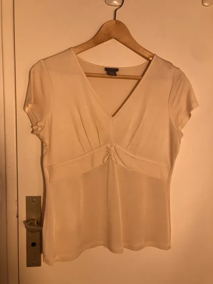Haut en soie et coton