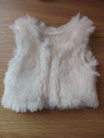 Gilet Corolle en fausse fourrure