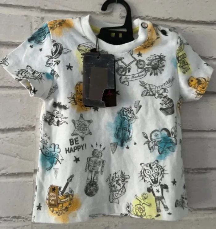T-shirt Catimini – Neuf avec étiquette – 6 mois (68 cm) - photo numéro 6