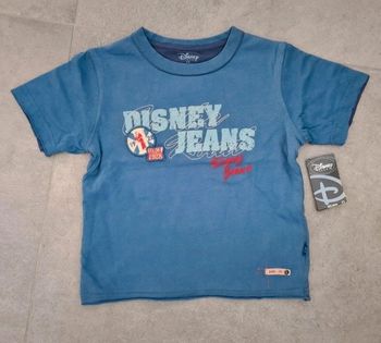 Tee-shirt réversible Disney 3/4 ans neuf avec etiquette