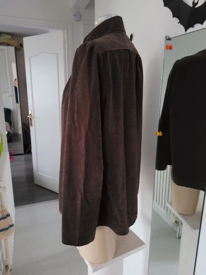 Veste en suédine mi-saison - photo numéro 4