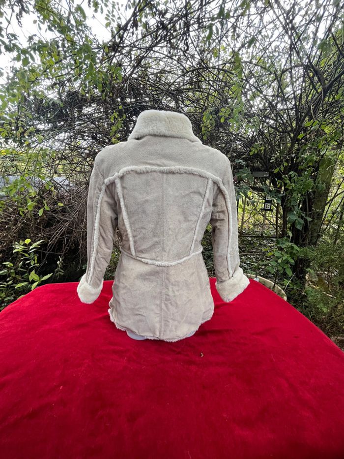 Veste vintage fausse peau retournée – KIABI Casual – Taille 38/40 - photo numéro 8