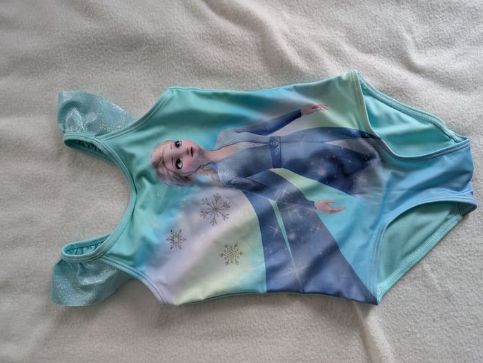 Maillot de bain 1p vert d'eau Reine des Neiges - 98/104 - H&M - photo numéro 7