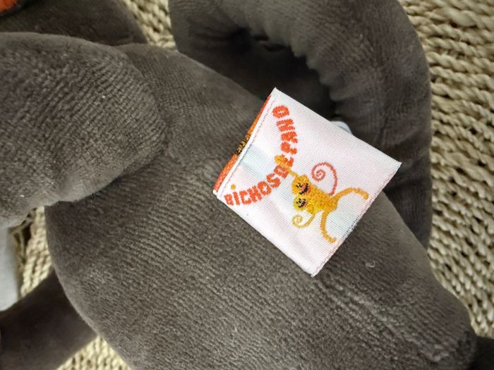 Bébé singe à ventre rond - Peluche bichasdepano - photo numéro 4