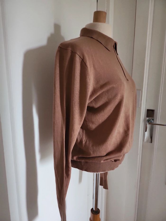 Pull col polo Zara - photo numéro 4