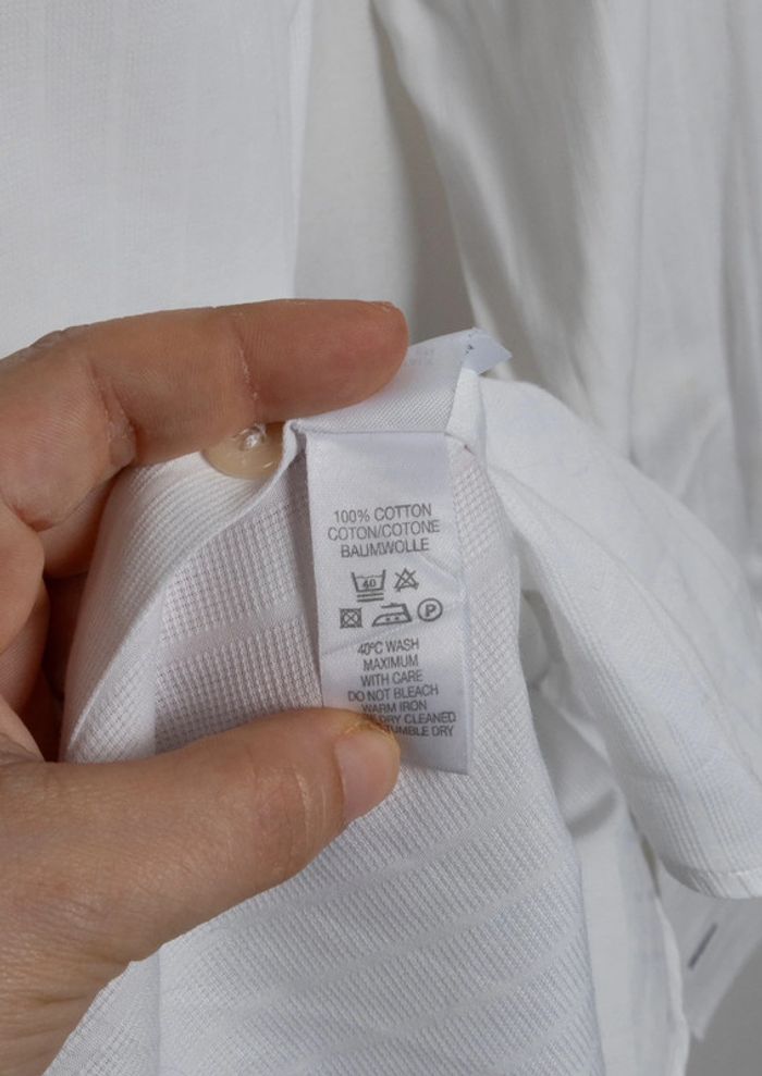 Chemise blanche de cérémonie Paul Smith – Taille M - photo numéro 7