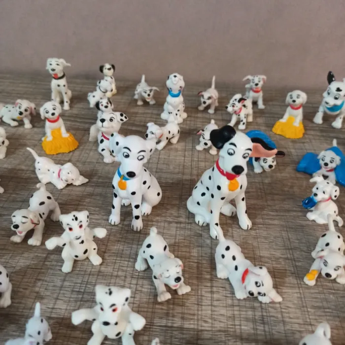 Lot figurines vintage les 101 dalmatiens - photo numéro 2