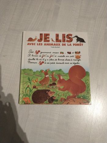 Livre je lis avec les animaux de la forêt par Yvette barbetti