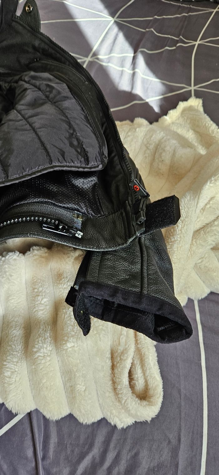 Blouson moto cuir - photo numéro 6