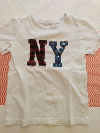 Tee shirt tape a l oeil 5ans