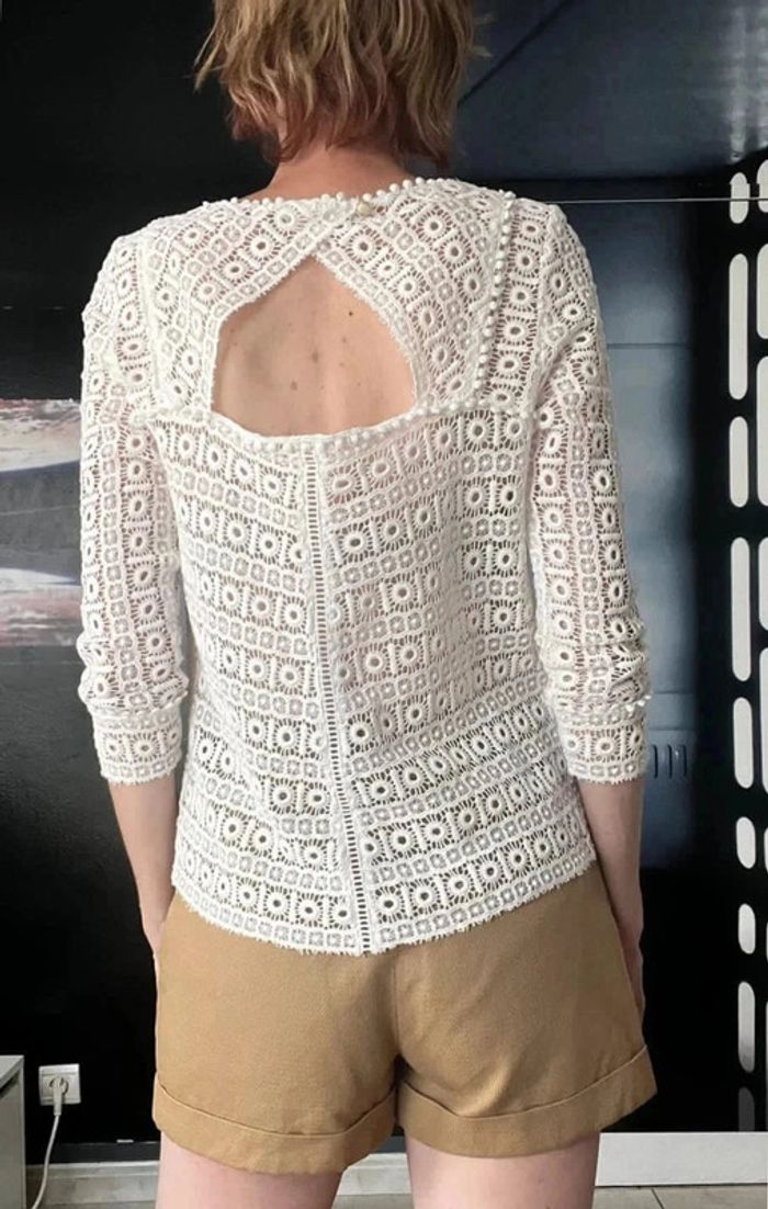 Blouse Joss en dentelle - photo numéro 6
