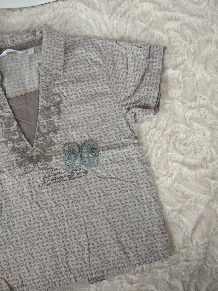 Polo tee shirt chemise manches courtes Garçon 3 ans Kid Kanai 100% coton - photo numéro 4