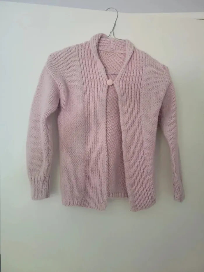 Veste fille fait main