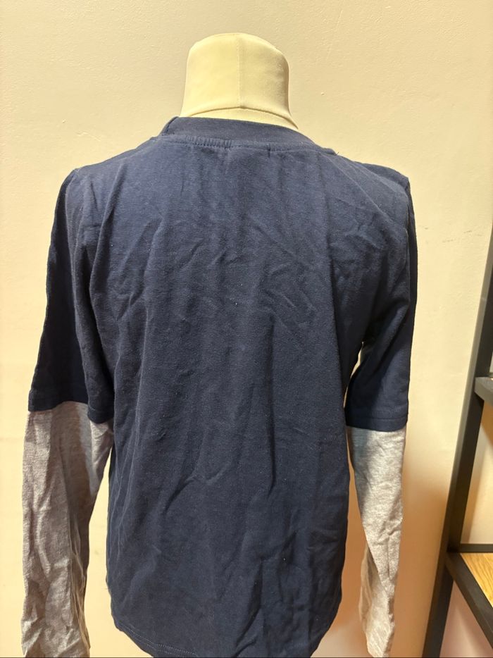 T shirt ML garçon taille 122/128 - photo numéro 4