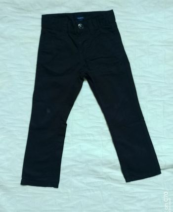 Kiabi pantalon regular fit  noir 3 ans