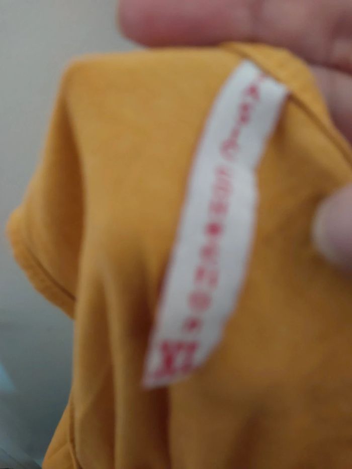 Débardeur une couleur Moutarde taille XL - photo numéro 2