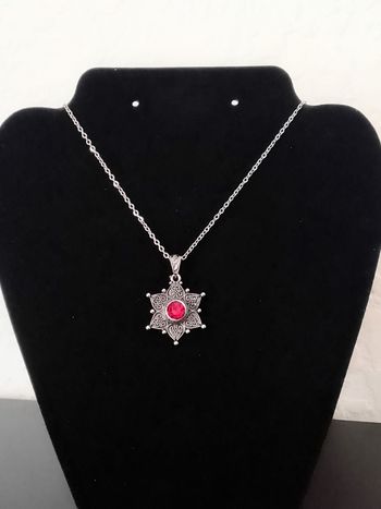 Chaîne + pendentif bohème