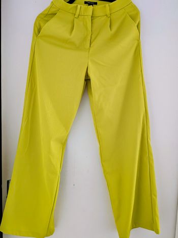 Pantalon femme 36 évaser bas large