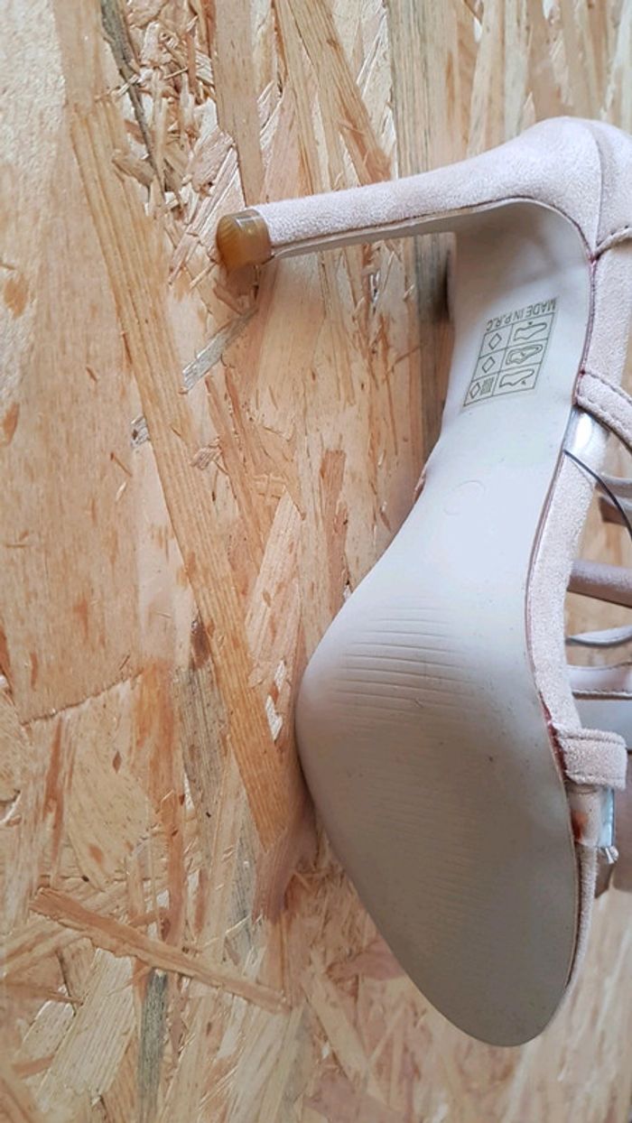 Escarpins beige rosé neuf - photo numéro 6