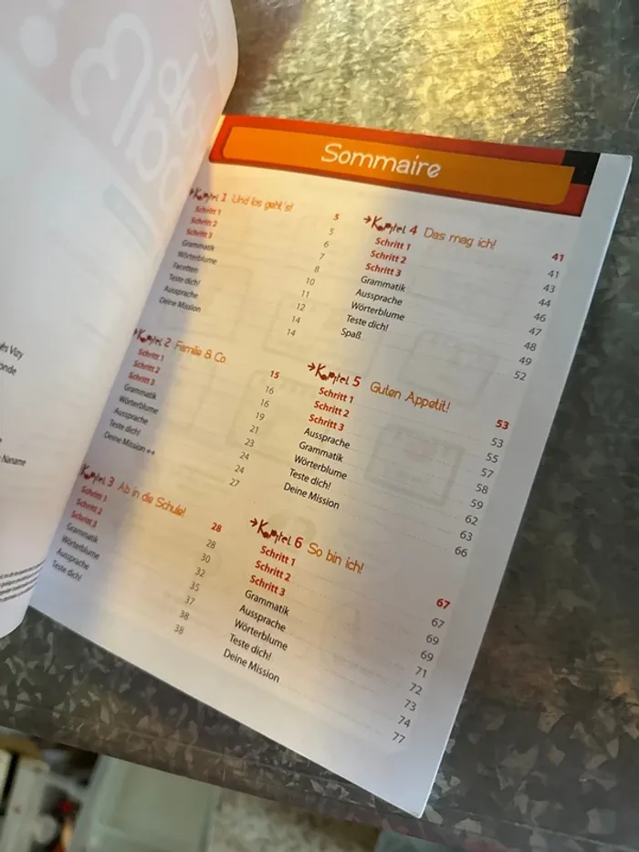 Livre Hab SpaB ! Première année allemand A1 - photo numéro 6