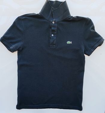 Polo Lacoste L12.12 original noir taille s