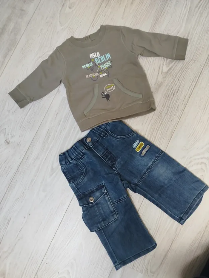 Dpam jeans et sweat