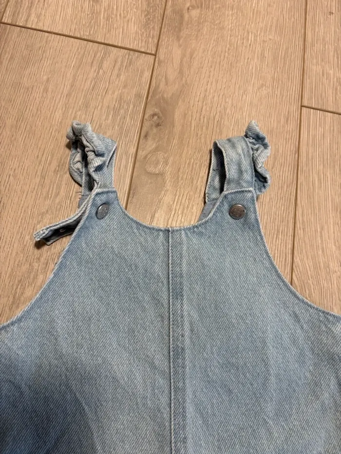 Salopette Disney jeans 12mois fille - photo numéro 3