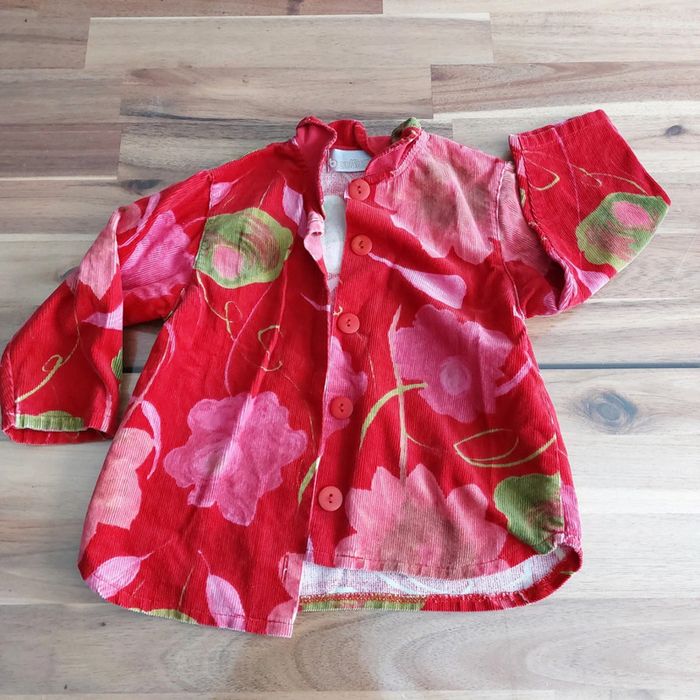 Lot 2 robe hiver + chemisier 24 mois fille - photo numéro 5