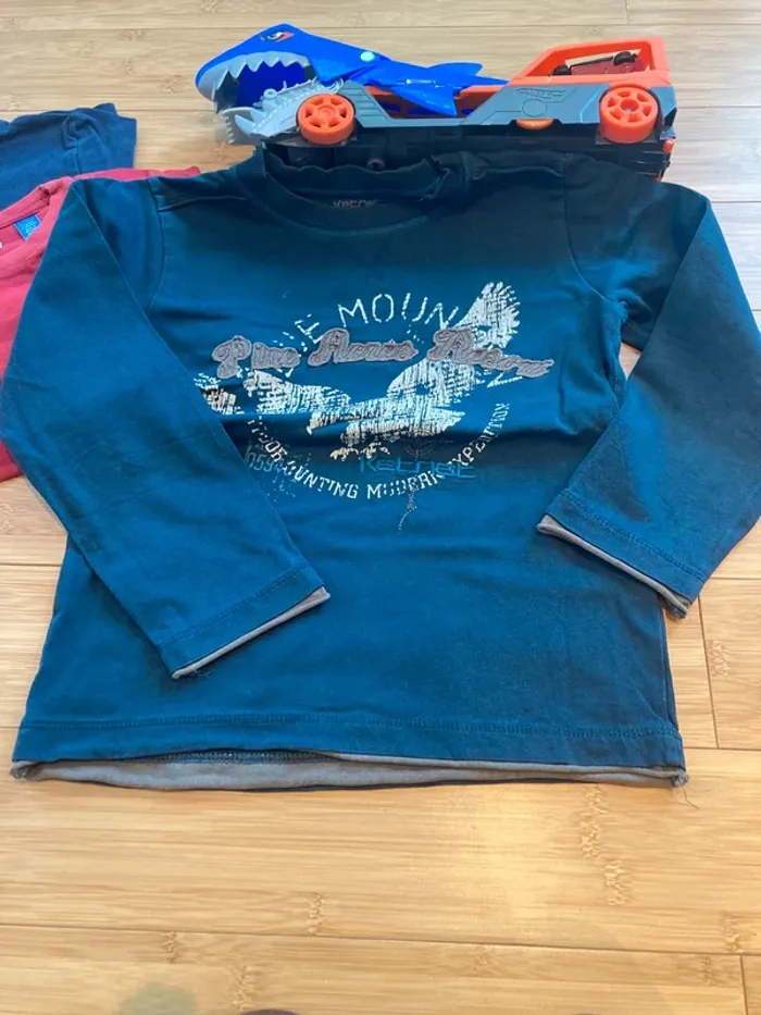 6 ans - Lot de 6 t-shirt manches longues - photo numéro 5
