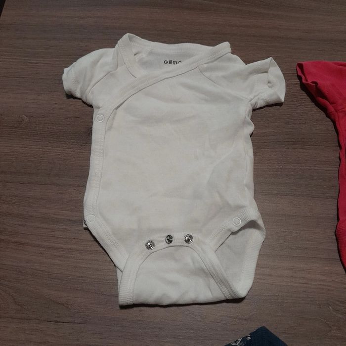 Lot 3 bodies manches courtes - photo numéro 4